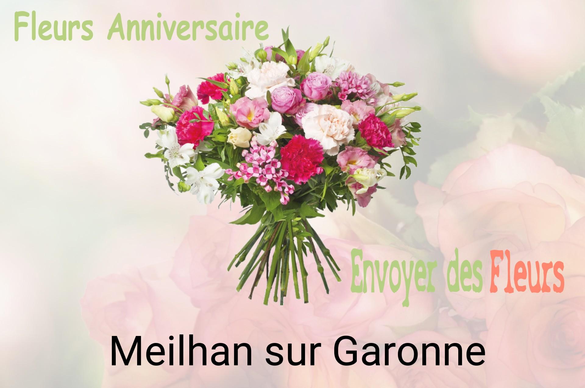 Bouquet de fleurs d’anniversaire livré à Meilhan-sur-Garonne