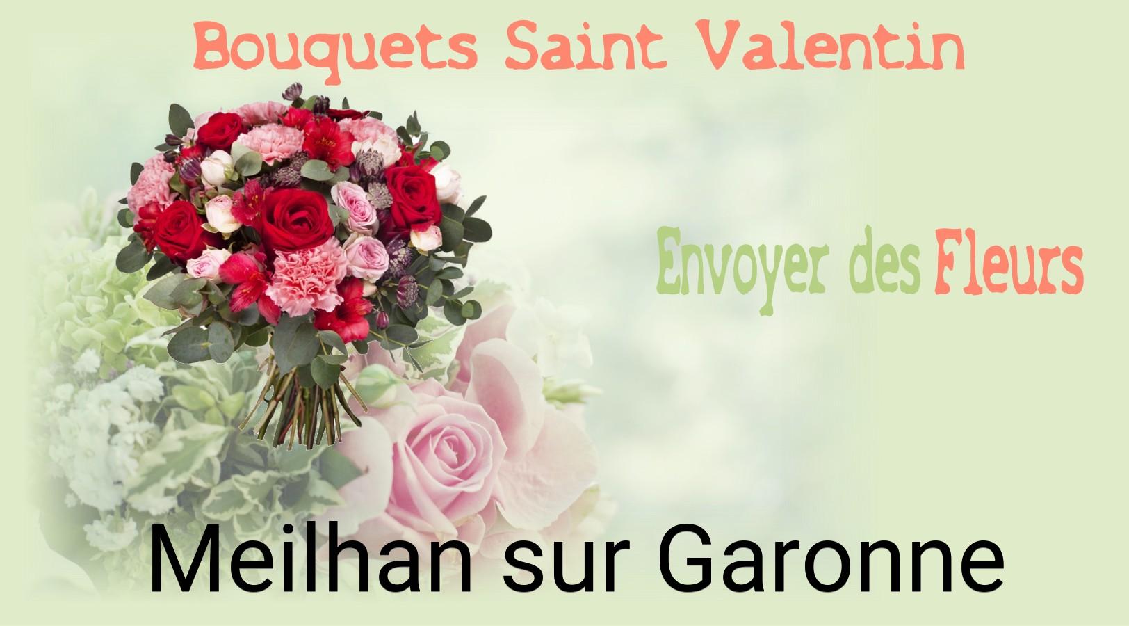 Roses de Saint-Valentin livrées à Meilhan-sur-Garonne